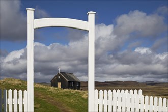 The small church Krysuvikurkirkja