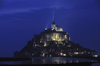 The Mont Saint Michel abbey