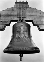 Bell at Olympic Stadium, 1936