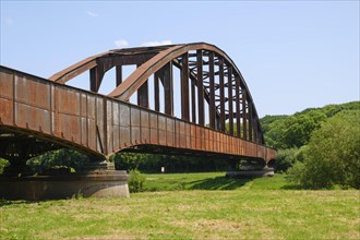 Railway bridge over the Weser