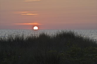 Sunset on the Baltic Sea