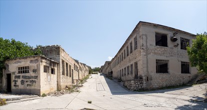 Dilapidated buildings