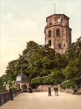 The Octagonal Tower and Terrace in Heidelberg
