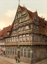 Half-timbered house in Hildesheim