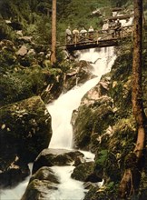 The Waterfall of the Gertelbach in Baden-Württemberg