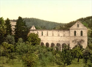 Ruin of the Paulinzella Convent in Thuringia