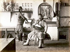Men in a Cafe in Constantinople