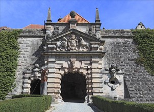 Entrance portal from 1662 to Veste Rosenberg