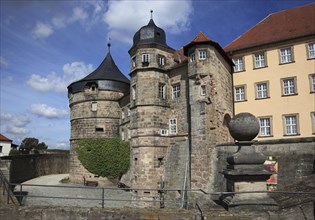 Captain's tower and core castle of Veste Rosenberg