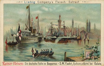 The German fleet on the Bosporus