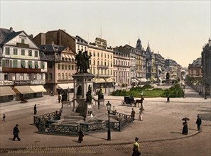 The Goethe Monument and Goetheplatz