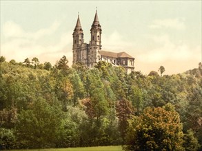 Monastery and pilgrimage church Vierzehnheiligen near Lichtenfels