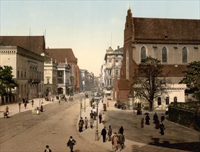 Schweidnitz Street in Breslau
