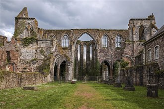 Ruins of the former abbey of Aulne