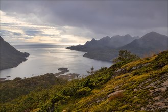 Landscape of Austvågøy Island