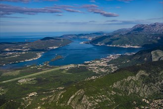 View of the Bay of Kotor from Lovcen National Park
