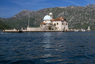 Church of Mary of the Rock on the island of Gospa od ?krpjela