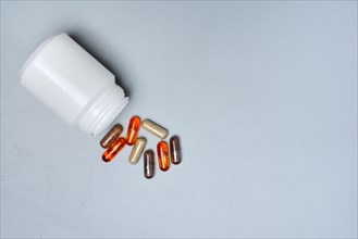 Capsules with food supplements