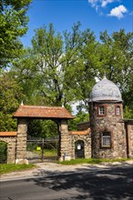 Gate to Schenkendorf Castle Park