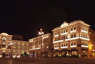 Unity square or Piazza dell'Unita in Trieste