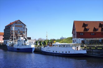 Jetty for boats and yachts in Klaipeda