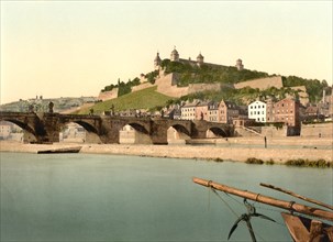 Main River and Fortress in Würzburg