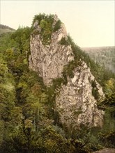 The Ilsestein in the Harz Mountains