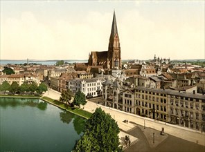 City of Schwerin in Mecklenburg-Western Pomerania