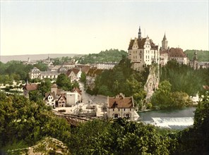 The town of Sigmaringen in Baden-Württemberg