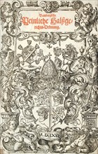 Cover picture of Die Bambergische Peinliche Halsgerichtsordnung