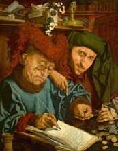 Tax collector in the Middle Ages