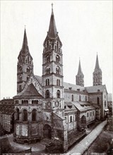 The Bamberg Cathedral in 1870