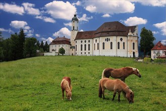 Pilgrimage Church of the Flagellated Saviour on the Wies