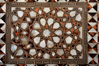 Ottoman art example of Mother of Pearl inlays from Istanbul