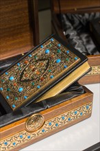 Holy Book Quran with decorative cover and box