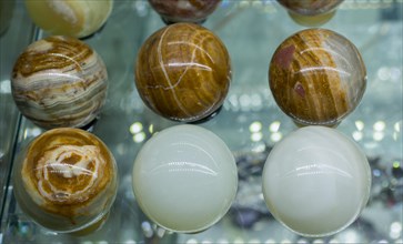 Plenty of marbles in the form of an egg