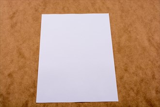 A sheet of A4 white blank paper