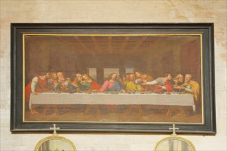 Painting Last Supper by Leonardo da Vinci