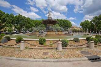 Ornamental fountain Fontaine de la Rotonde
