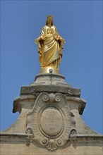 Golden Mother of God at the city gate Porte Saint-Jean Johannistor