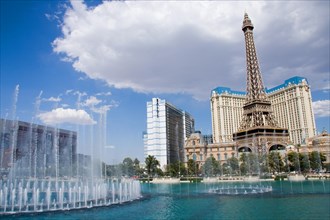 The Bellagio Fountains in Las Vegas