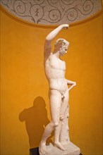 Getty Villa's roman marble statue