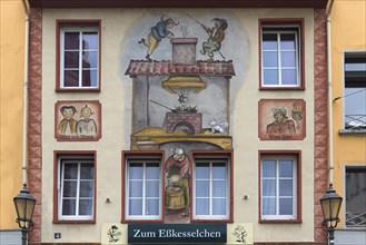 Facade Painting With Max And Moritz And Widow Bolte