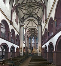 Interior of the Church of Our Dear Lady