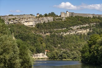 The Doubs River and the Citadel of Besancon