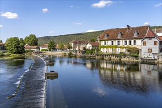 Quingey and the River Loue