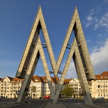 Double-M as a trademark of the Leipzig Trade Fair
