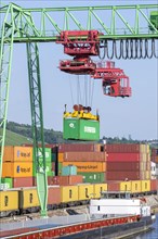 Container port Stuttgart