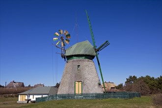 Traditional windmill at Nebel
