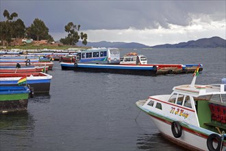 Ferry on Lake Titicaca